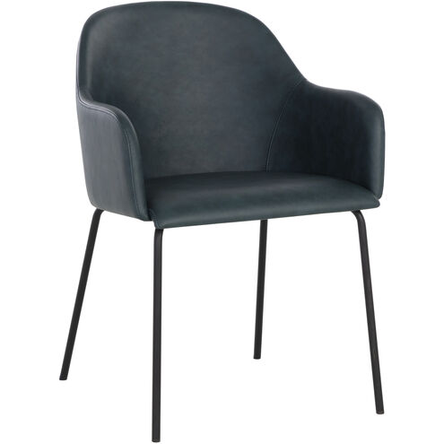 Hensley Dark Teal Dining Armchair